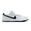 Nike SB Dunk Low Pro in White/Black-White-Black