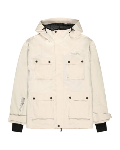 Beyond Medals Cargo Jacket Beige
