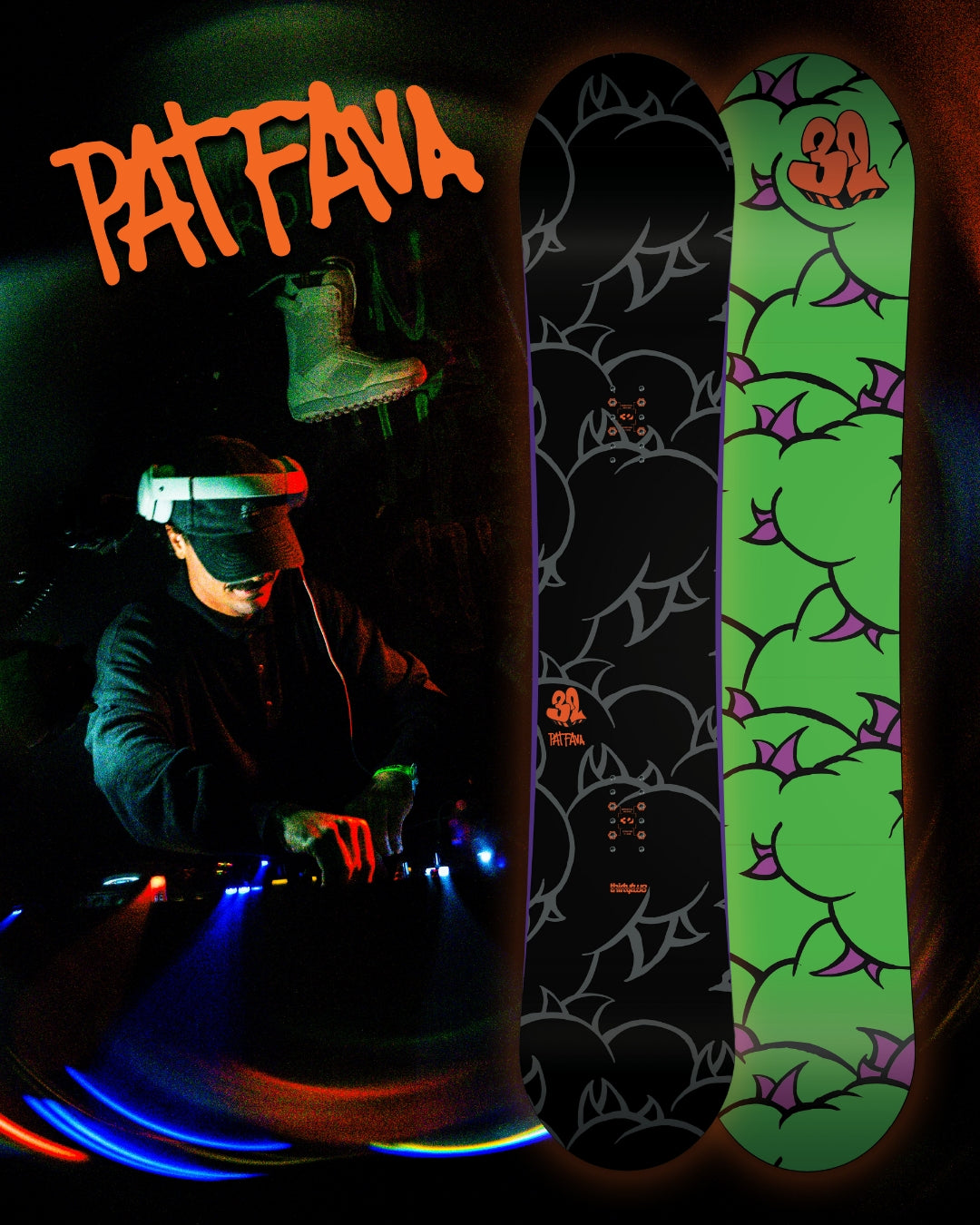 SIGNED in Store by Pat Fava : Thirtytwo XXX Pat Fava Pro - 155cm - Limited Release