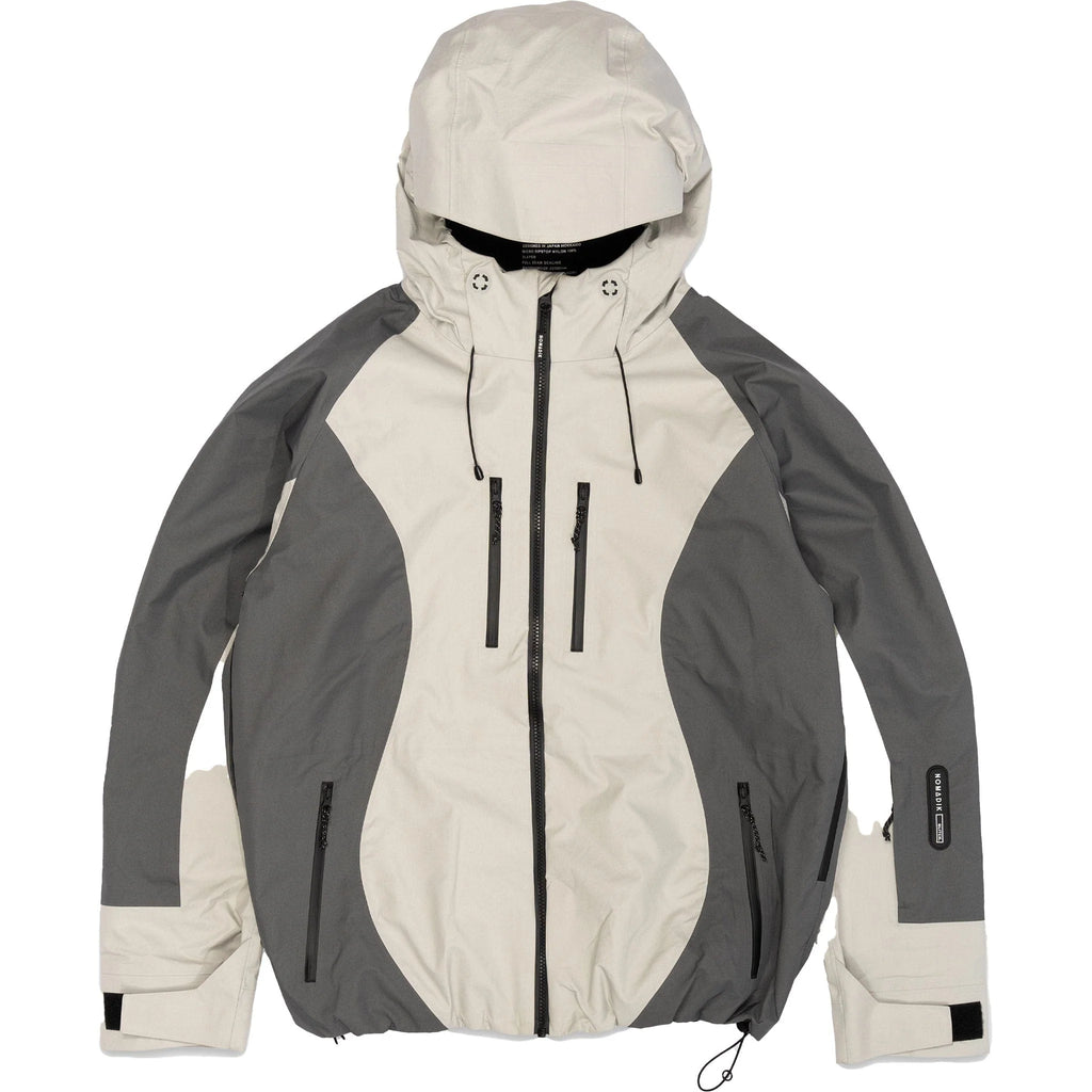 NOMADIK GLITCH JACKET GRAY – Tribute Boardshop NOMADIK GLITCH JACKET GRAY – Tribute Boardshop