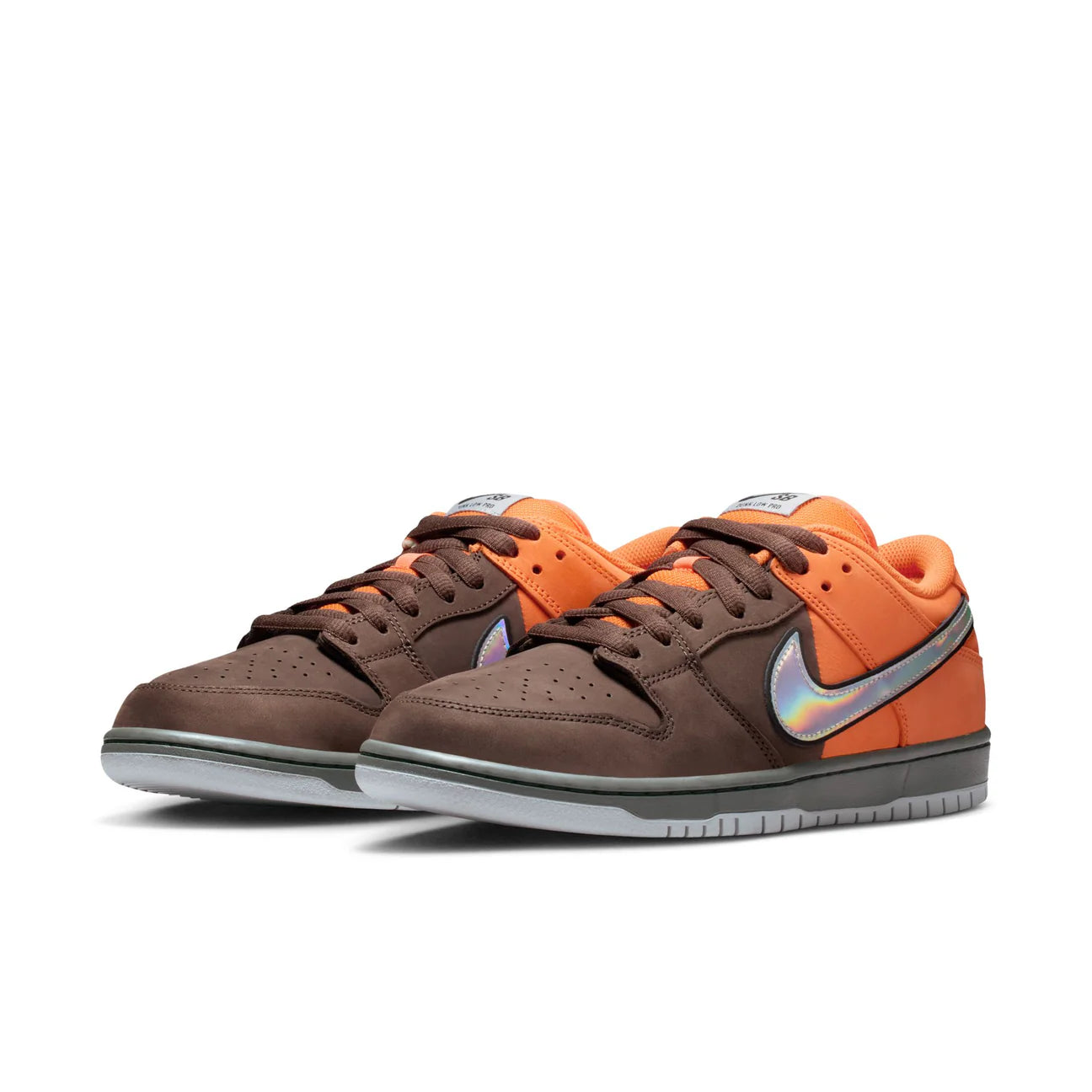 Nike SB - Dunk Low Pro in Safety Orange/Wolf Grey