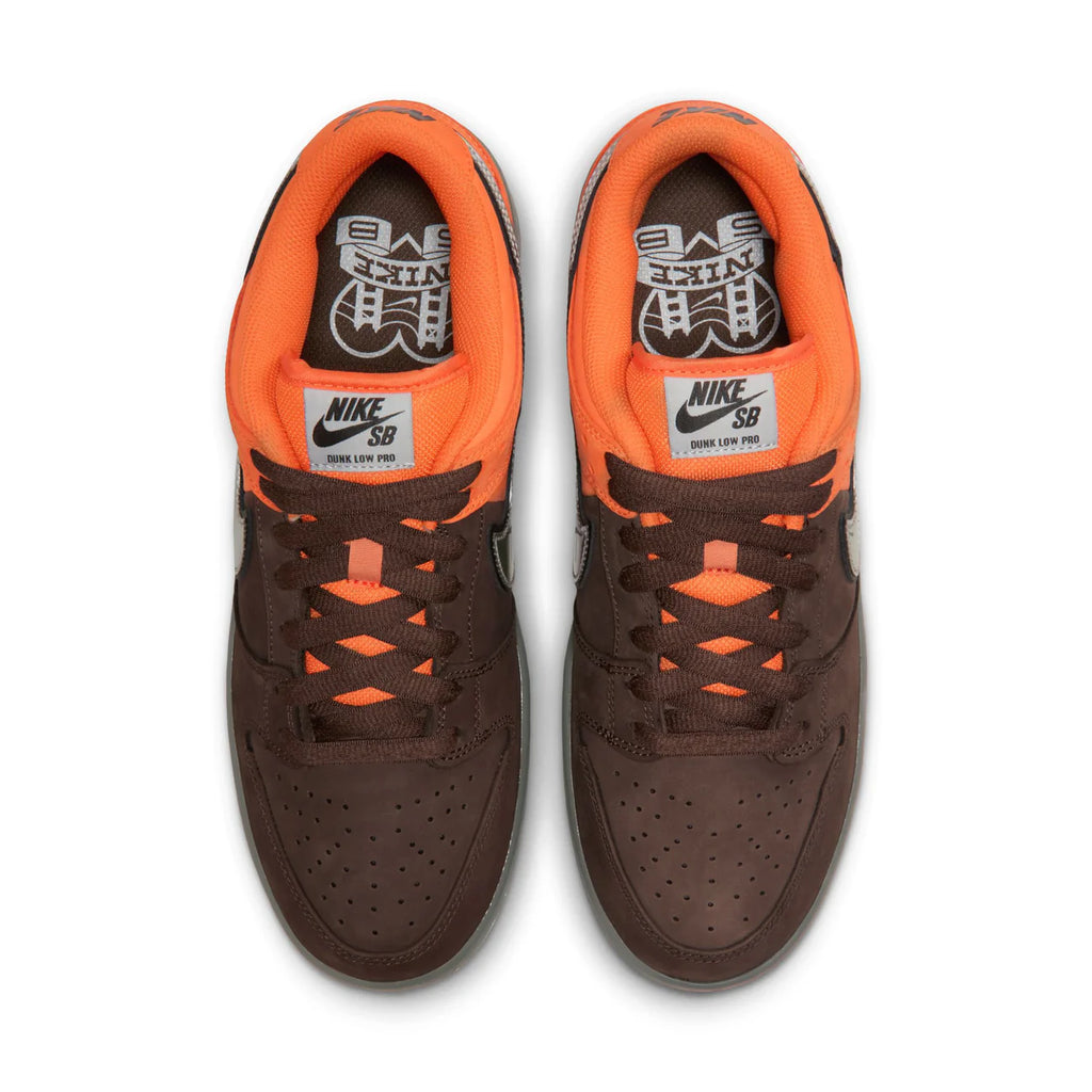 Nike SB - Dunk Low Pro in Safety Orange/Wolf Grey