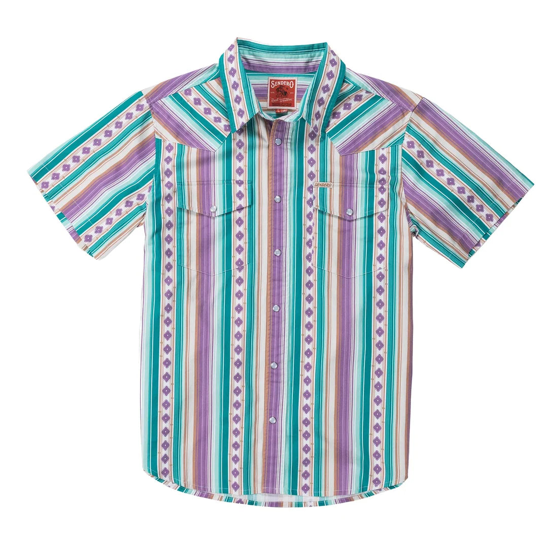 Sendero The Wyatt Pearl Snap Short Sleeve Shirt