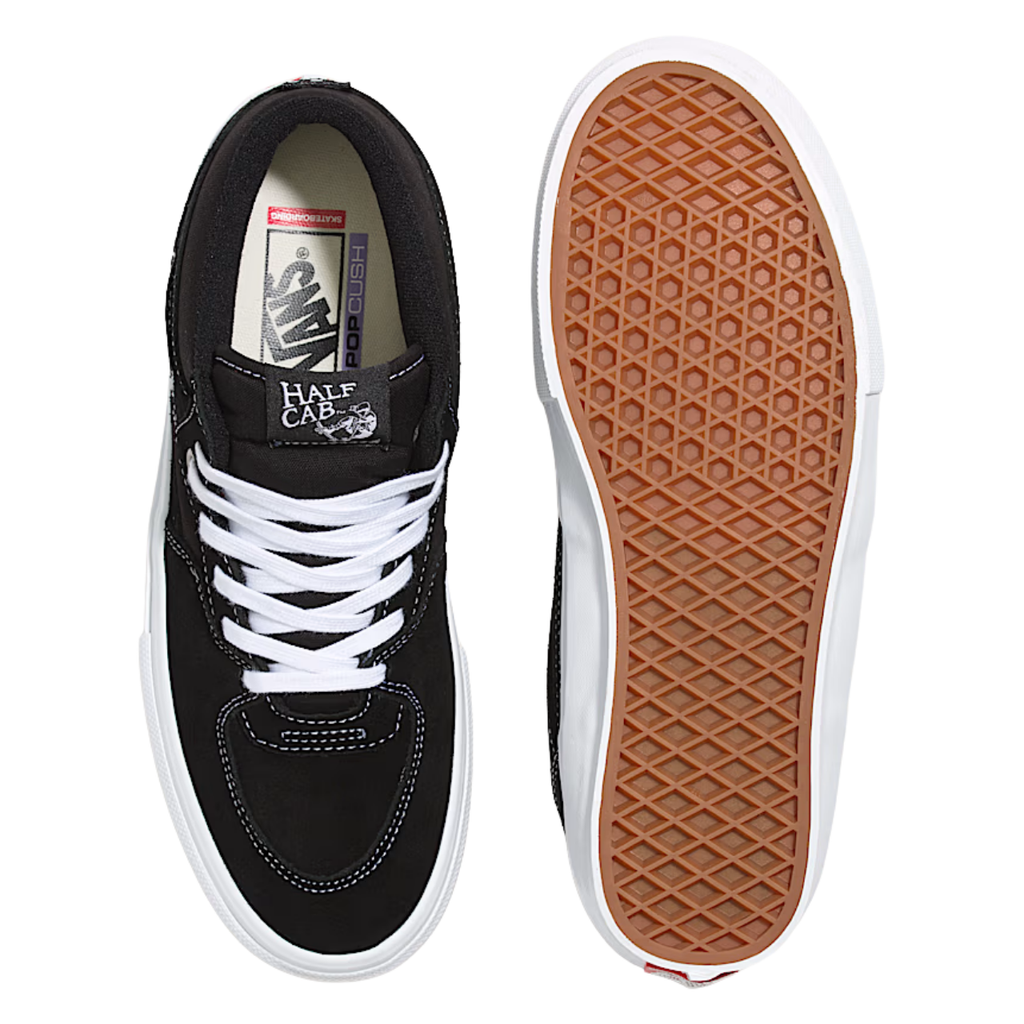Vans Skate Half Cab - Black/White
