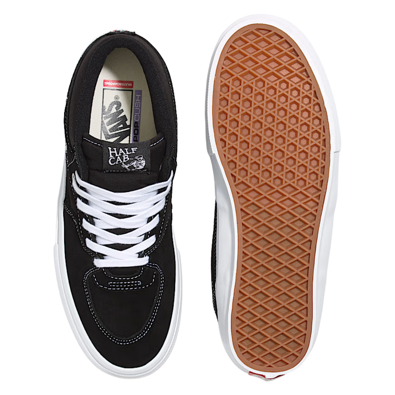 Vans Skate Half Cab - Black/White