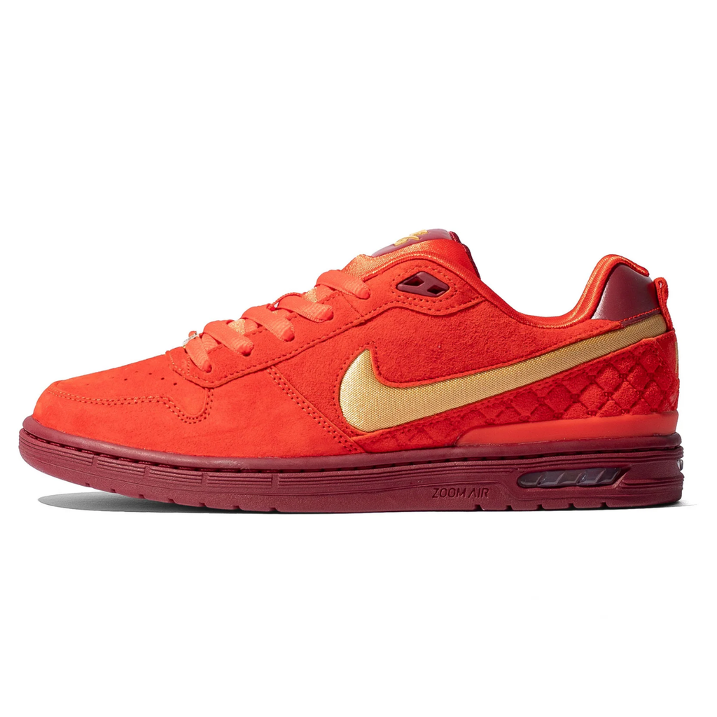 Nike SB - Paul Rodriguez Zoom Air Low in Habanero Red/Club-Team Red