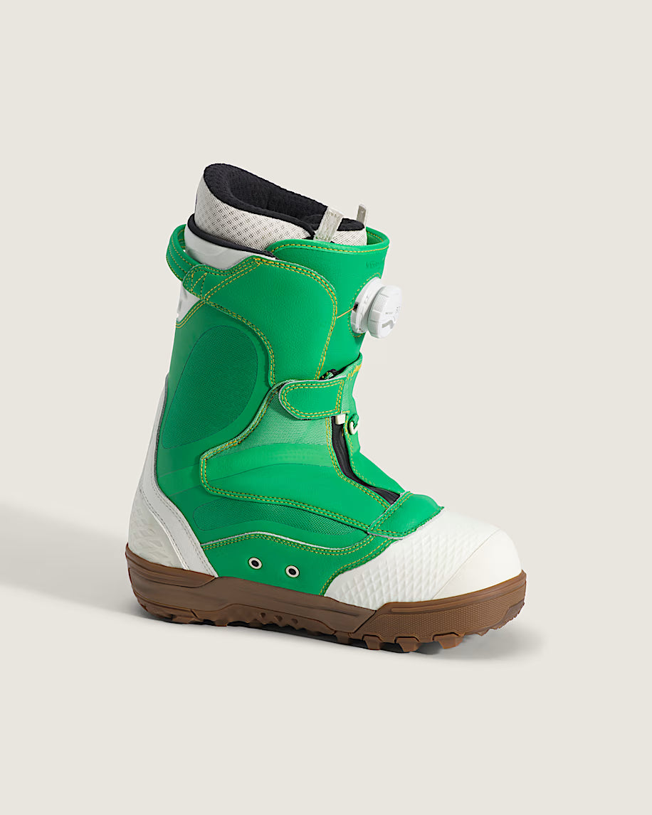 Vans Women's The Progress Snowboard Boot Green/Yellow 2027
