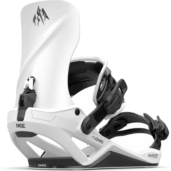 Jones Mercury Fase Snowboard Binding Cloud White 2026