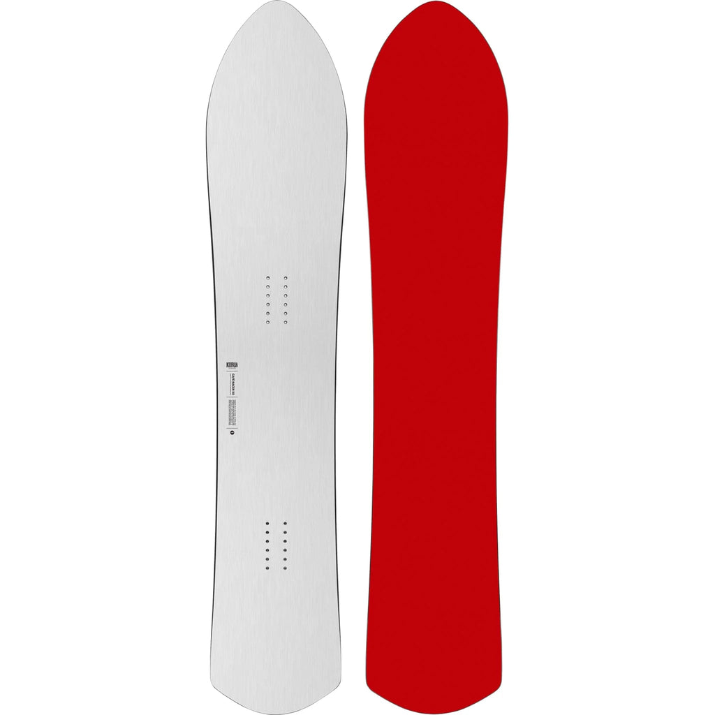 Korua Shapes Café Racer Brushed Finish Snowboard 2026