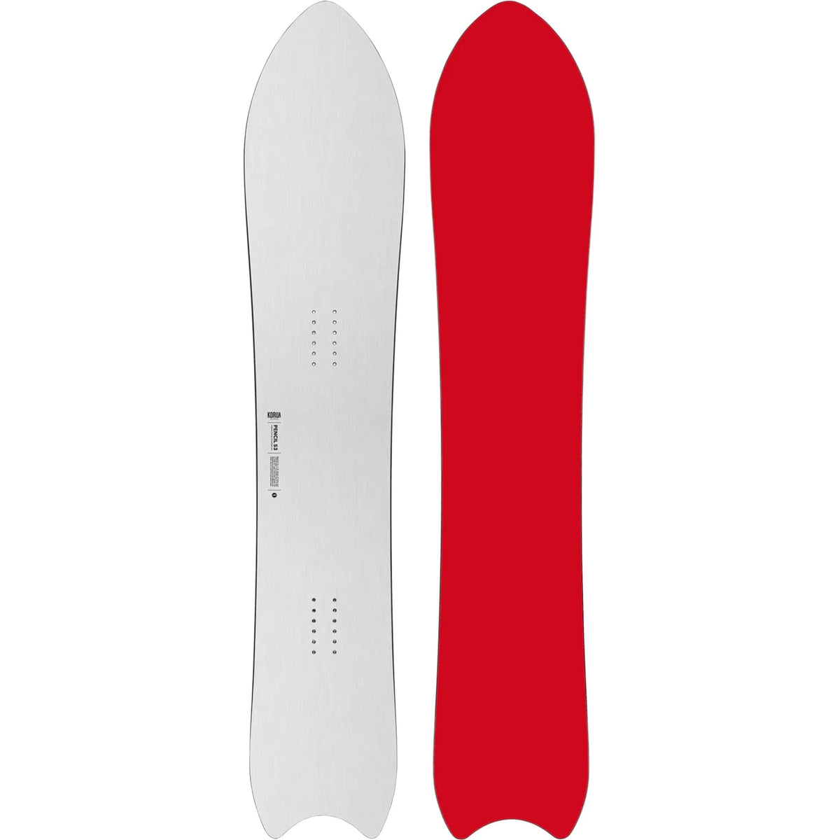 Korua Shapes Pencil Brushed Finish Snowboard