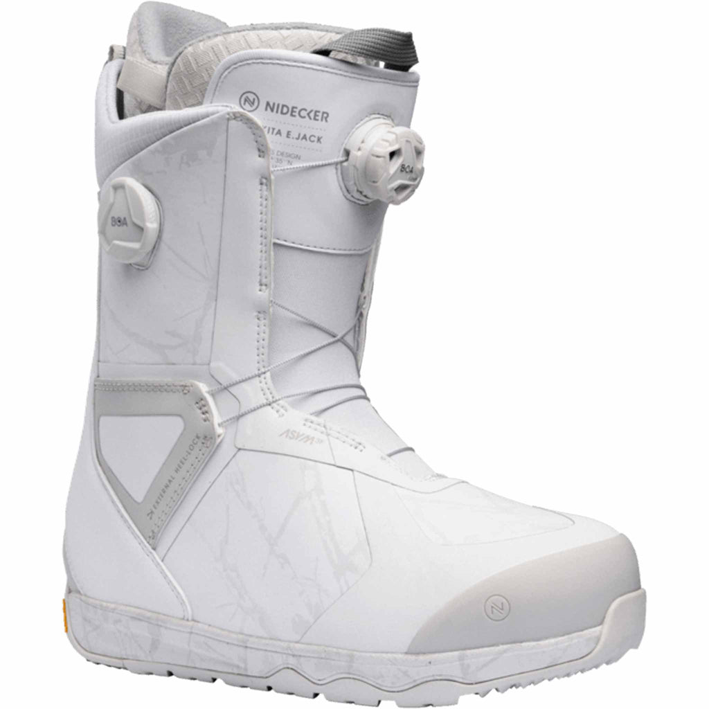 Nidecker Kita BOA Snowboard Boot Ejack White Camo 2026