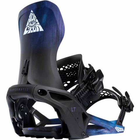 Nidecker LT Supermatic Hybrid Snowboard Binding Bio Black 2026