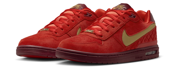 Nike SB - Paul Rodriguez Zoom Air Low in Habanero Red/Club-Team Red