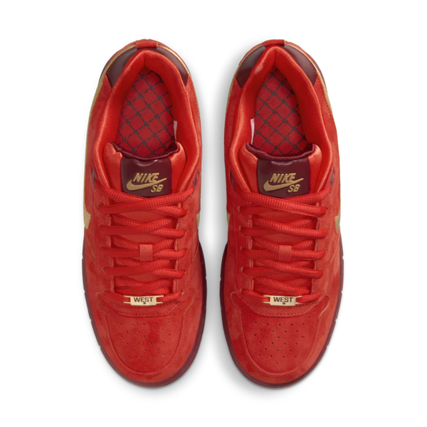 Nike SB - Paul Rodriguez Zoom Air Low in Habanero Red/Club-Team Red