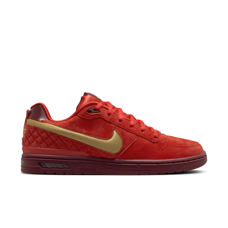 Nike SB - Paul Rodriguez Zoom Air Low in Habanero Red/Club-Team Red