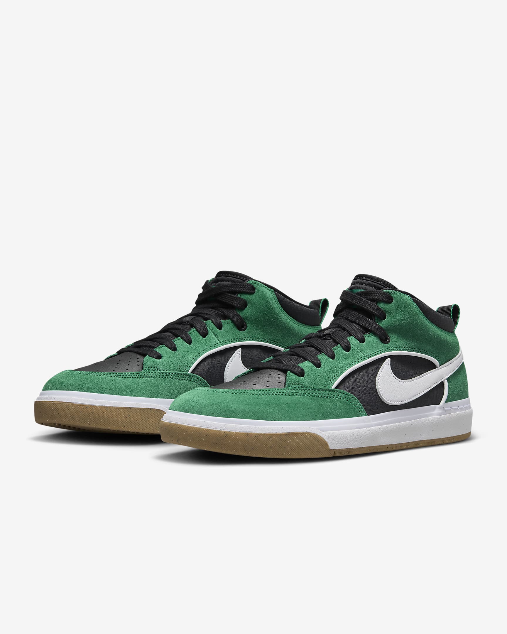 Nike SB React Leo Cacao Wow & Black Skate Shoes | Zumiez
