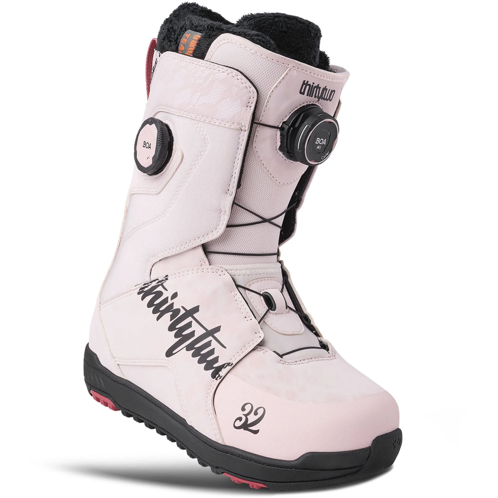 ThirtyTwo Women's Lashed Double Boa Snowboard Boot Pink 2027