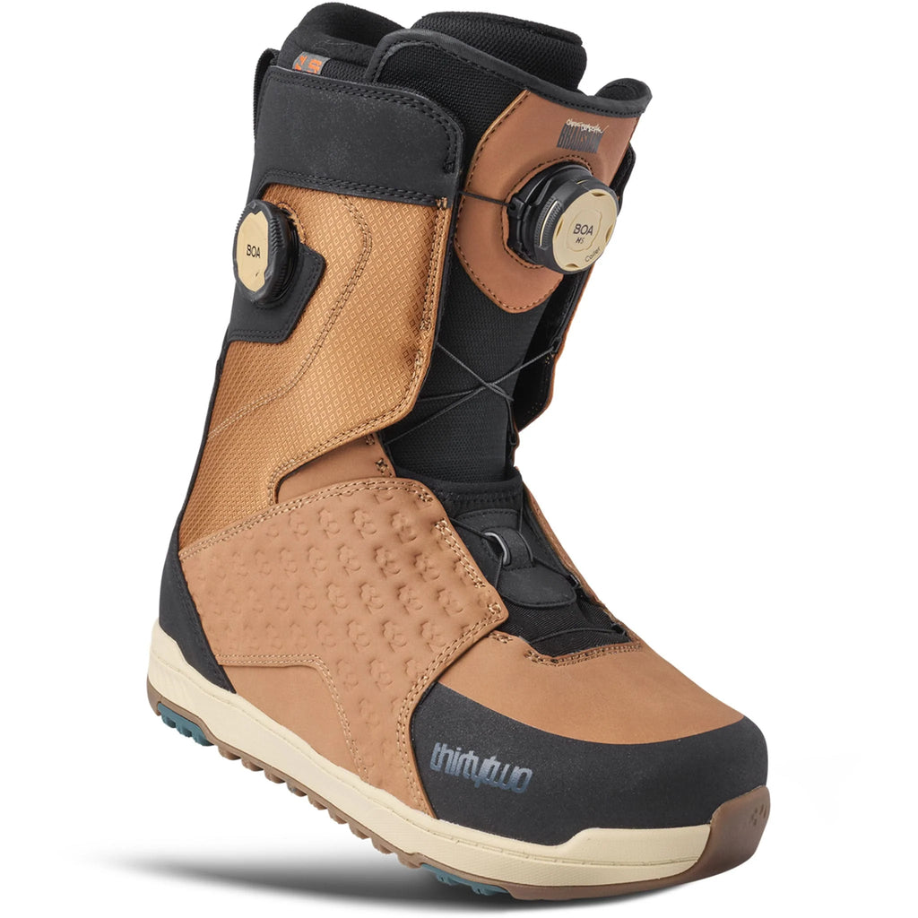 ThirtyTwo X Bradshaw Lashed Double Boa Snowboard Boot Brown Black 2027