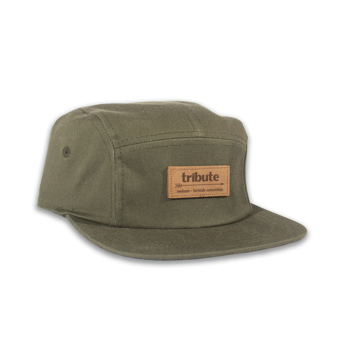 Tribute 5-Panel Hat - Olive